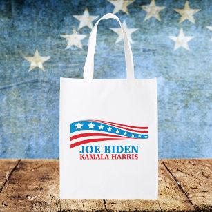 Sacola Ecológica Joe Biden Kamala Harris para as eleições de 2024 n