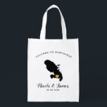 Sacola Ecológica Martinique Wedding Welcome Tote Bag, Dourado Heart<br><div class="desc">Preencha esta bolsa de boas-vindas com guloseimas favoritas para os seus hóspedes apreciarem quando chegarem à Martinica!</div>