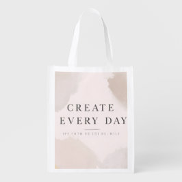 Sacola Ecológica Minimalist Inspirational Tote Bag | Modern Neutral