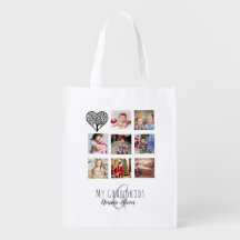 NONNA 8 x Colagem de Fotografias Árvore Familiar d