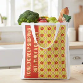 Sacola Ecológica Ouros e Flores Amarelos Vermelhos com Cotação Pers