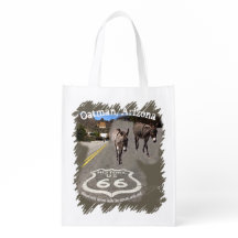 Rota 66 Oatman, AZ Burros Na Rua Duplo Lado