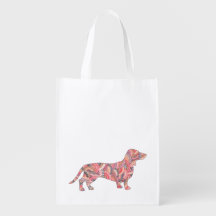 Saco de compras Dachshund