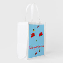 Saco de Compras / Presentes de Natal (Reutilizável