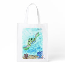 Sea Turtle Shopping Tote