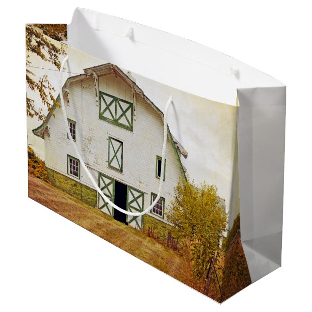 Sacola Para Presentes Grande 12,5lx4wx9h Grande Gift Bag Rus (Verso inclinado)