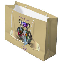 Sacola Para Presentes Grande 21 Aniversário de Casamento de ruas Claddaugh Ioli