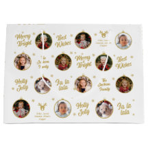 6 Enfeites de natal de fotos modernas