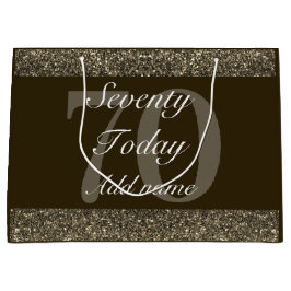 Sacola Para Presentes Grande 70 de presente especial de aniversário personaliza