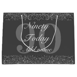 Sacola Para Presentes Grande 90 de presente especial de aniversário personaliza