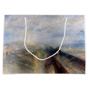 Sacola Para Presentes Grande A ferrovia ocidental Excelente, William Turner, 18