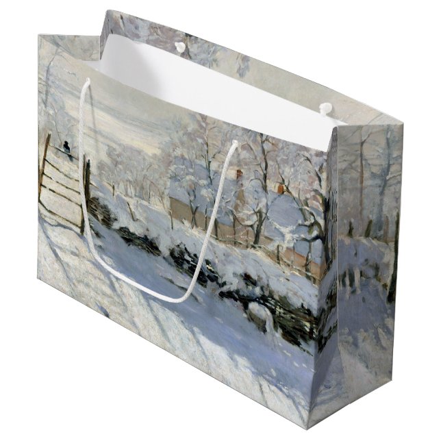Sacola Para Presentes Grande A Magpie, Monet Large Gift Bag (Frente inclinada)