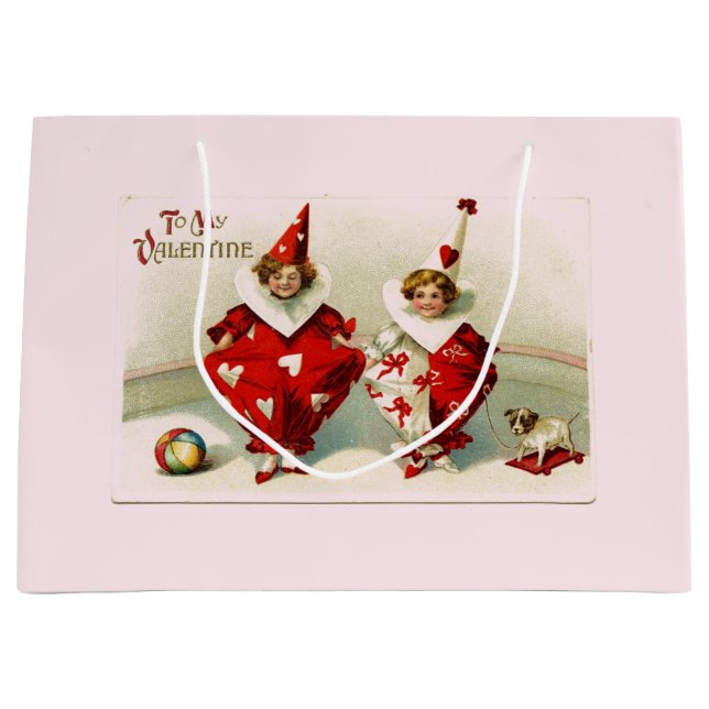 Sacola Para Presentes Grande À minha bolsa de presente do NAMORADOS (Frente)