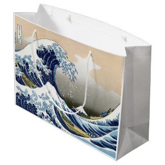 Sacola Para Presentes Grande A Onda de Excelente de Kanagawa