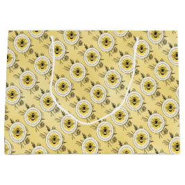 Sacola Para Presentes Grande Abelha