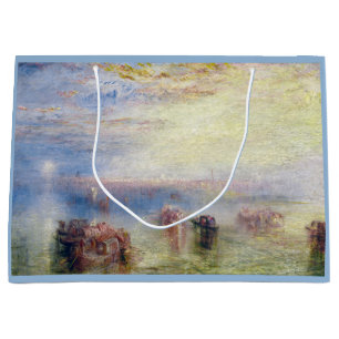 Sacola Para Presentes Grande Abordagem de Veneza por William Turner