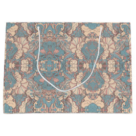 Sacola Para Presentes Grande Abstrato de Pastel