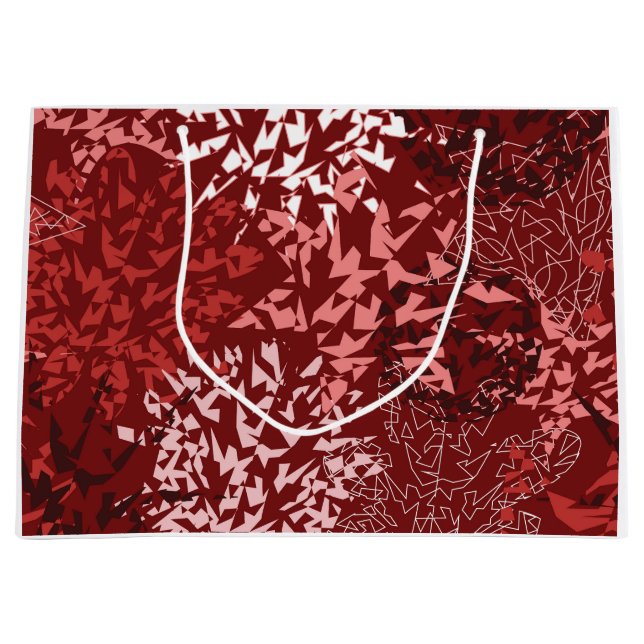 Sacola Para Presentes Grande Abstrato moderno (Frente)