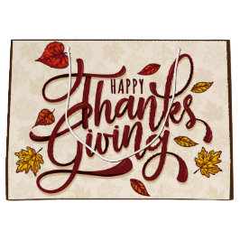 Sacola Para Presentes Grande Ação de Graças