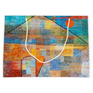 Sacola Para Presentes Grande Ad Parnassum, Paul Klee