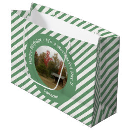 Sacola Para Presentes Grande Adirondack Lean-to em Itens de Festa de aniversári