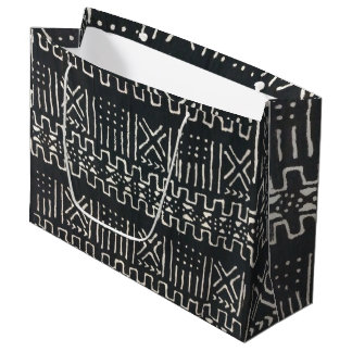 Sacola Para Presentes Grande African Print Large Gift Bag