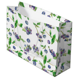 Sacola Para Presentes Grande Airelas Fruta de Verão