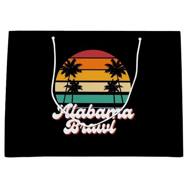 Sacola Para Presentes Grande Alabama Brawl (Frente)