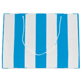 Sacola Para Presentes Grande Albatroz Azul e Branco Strike