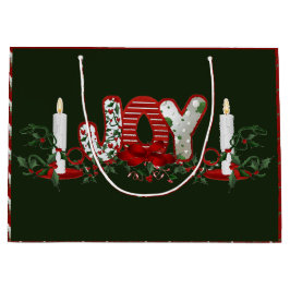 Sacola Para Presentes Grande Alegria de Natal