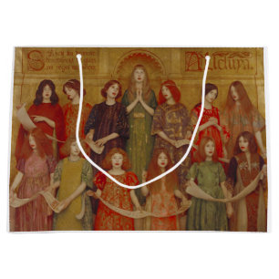 Sacola Para Presentes Grande Aleluia (por Thomas Cooper Gotch)