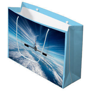 Sacola Para Presentes Grande Além do Horizonte: Concorde por Trás