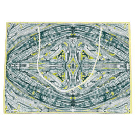 Sacola Para Presentes Grande Algas Em Vidro