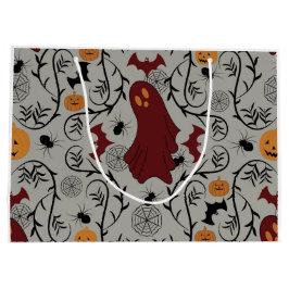 Sacola Para Presentes Grande Algodão do Halloween