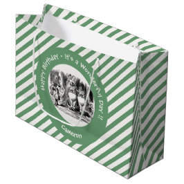 Sacola Para Presentes Grande Alice no País das Maravilhas