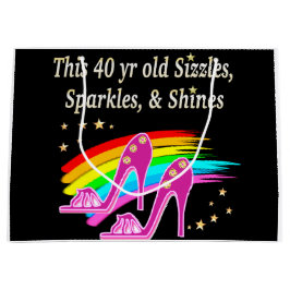 SACOLA PARA PRESENTES GRANDE AMANTE DO CALÇADO 40º