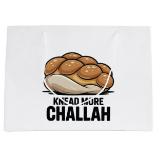Sacola Para Presentes Grande Amassar Mais Challah Judaísmo Judaico Assar