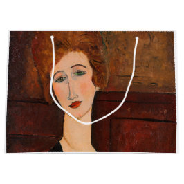 Sacola Para Presentes Grande Amedeo Modigliani - Retrato de uma Mulher