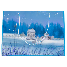 Sacola Para Presentes Grande American Farm Signature Gift Bag