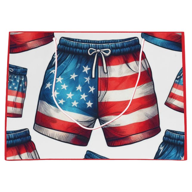 Sacola Para Presentes Grande American Made (Frente)