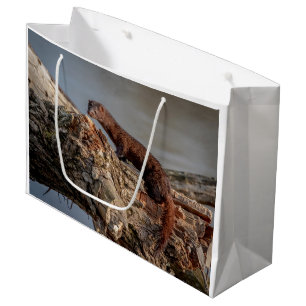 Sacola Para Presentes Grande American Mink