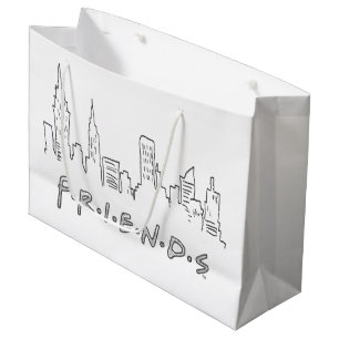 Sacola Para Presentes Grande AMIGOS™ Nova Iorque Silhouette