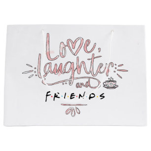 Sacola Para Presentes Grande Amor, risos e amigos™