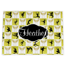 SACOLA PARA PRESENTES GRANDE ANGEL BALLERINA BOLSA DE PRESENTES PERSONALIZADA