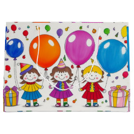 Sacola Para Presentes Grande Aniversário com Amigos