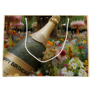 Sacola Para Presentes Grande Aniversário da Natasha Us