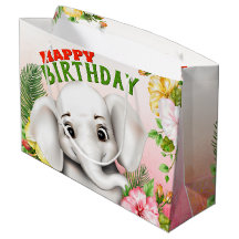 Aniversário de Safari de Elefante