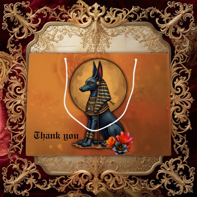 Sacola Para Presentes Grande Anubis in the moonlight,  (Criador carregado)