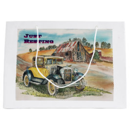 Sacola Para Presentes Grande Apenas Descansando