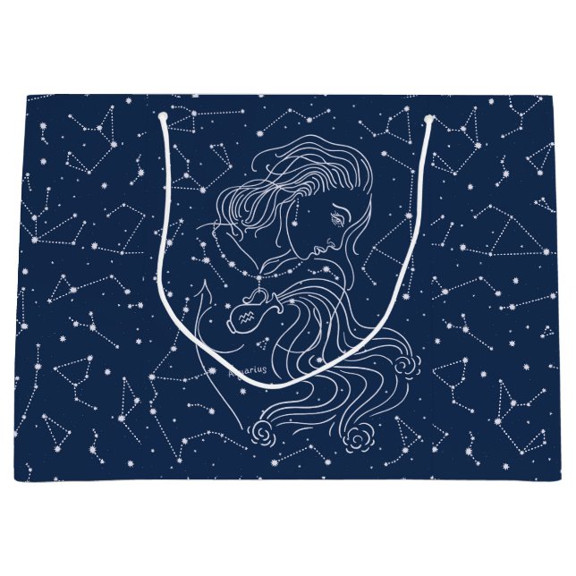 Sacola Para Presentes Grande Aquário (Frente)